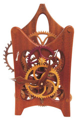 Wood Gear Clock