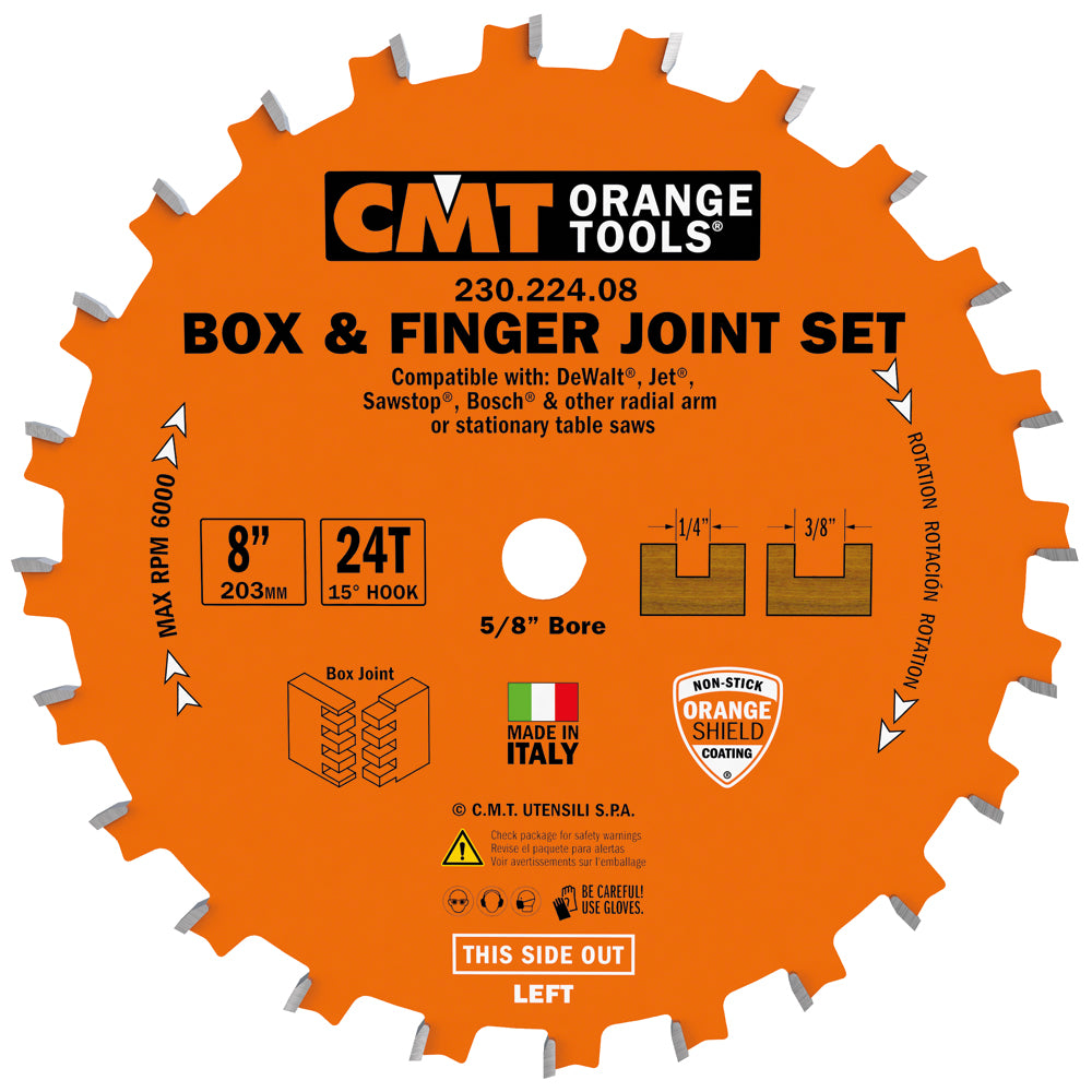 CMT BOX & FINGER JOINT SET