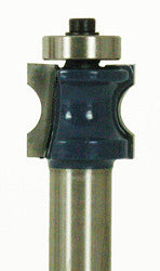 WL-1095 Thumbnail Router Bit 3/8" Bead Opening, 5/8" Cutting Length, 1/2" Shank w/Bearing Woodline USA