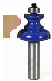 Classic Palace Router Bit WL-1226 1/4" Radius, 1-1/8" Dia, 3/4" Cut Length, 1/2" Shank Woodline USAWL-1227 5/16" Radius, 1-3/8" Dia, 1" Cut Length, 1/2" Shank Woodline USA