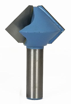 Birdmouth Bit WL-1908  45°/45° Angles, for 8 Sides, 1-3/64" Length, 1/2" Shank Woodline USA