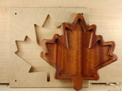 MLCS Wood working acrylic bowl and tray templates, candy cane, maple leaf on sale etc